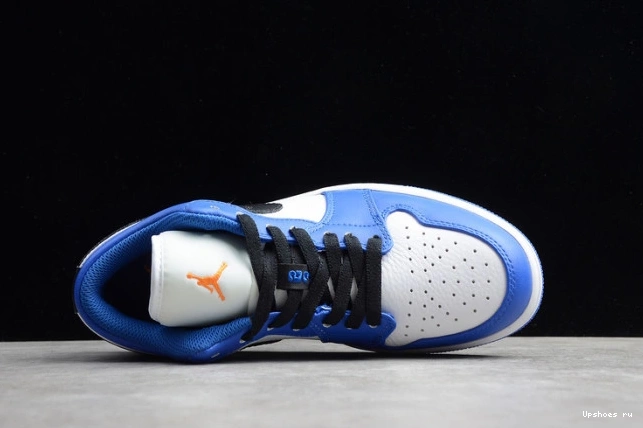 553558-401 LOW HYPER 1 AIR PEEL ROYAL JORDAN ORANGE 1008